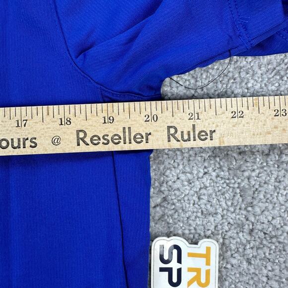 Atlanta Braves Polo Shirt Mens Small Baseball Cooperstown Collection Nike DriFit - Picture 12 of 12